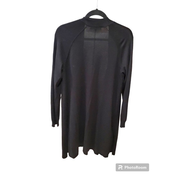 89th + Madison Women Black Cardigan Med - Picture 2 of 3
